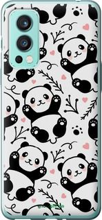 Чохол на OnePlus Nord 2 Панди "4318u-2468-2448"