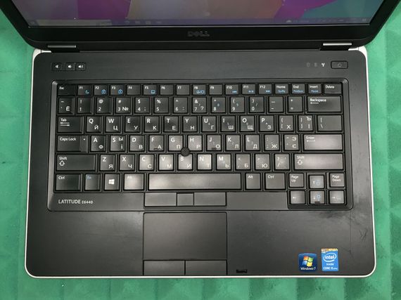 Ноутбук Б-класс Dell Latitude E6440 / 14" TN / Core i5-4300M (2(4) ядра по 2.6-3.3GHz) / 8GB DDR3 / 128GB SSD / HD Graphics 4600 / WebCam/ Win 10 б/у | Зображення 3