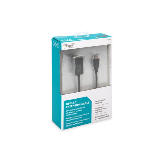 Дата кабель USB 3.0 AM/AF 5.0m Active Cable Digitus (DA-73104) | Зображення 4