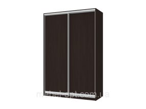Шкаф купе Сити Лайт Doros Венге 2 ДСП 150х60х225 (240107)