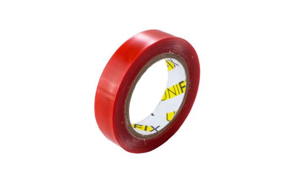 Лента клейкая пено-акриловая 0,5мм*12мм*2м UNIFIX | Зображення 2