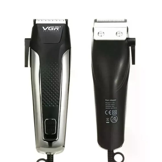 Машинка для стрижки VGR V-120 • Проводной триммер VGR V-120 для волос и бороды с 8 насадками 3–20 мм | Зображення 3