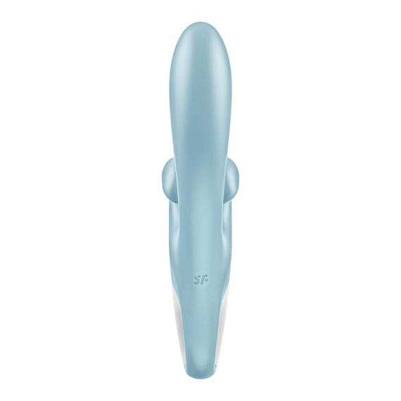 Вибратор-кролик Satisfyer Touch Me Blue, двойной отросток, 3 мощных мотора | Зображення 2