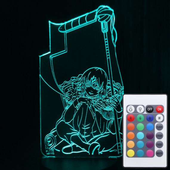 Акриловый светильник-ночник с пультом 16 цветов Джузо Сузуя tty-n001407