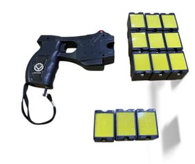 Найпотужніший Паралізатор (шокер) Стріляючий електрошокер Taser Stage Eagle USA + лазер Топ Продажів + 12 Картриджа