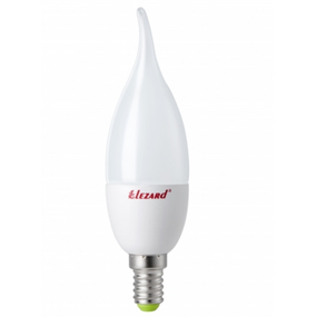 Лампа LED B35 5W E14 4200К 220V CANDLE Лезард