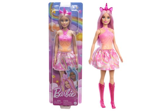Лялька-єдиноріг "Рожева грація" HRR13 серії Дрімтопія BARBIE