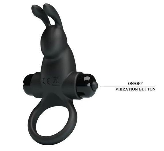 Кільце ерекційне серії Pretty Love "Vibrant penis ring I " Sex Aura | Зображення 7