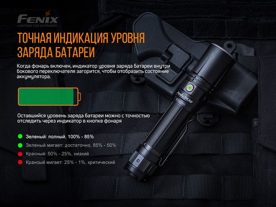 Ліхтар ручний лазерний Fenix TK30 Laser | Зображення 9