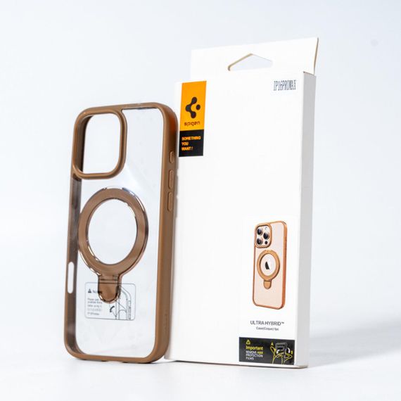 Чохол для смартфона Spigen AAA Magnetic Ring for Apple iPhone 16 Pro Brown | Зображення 5