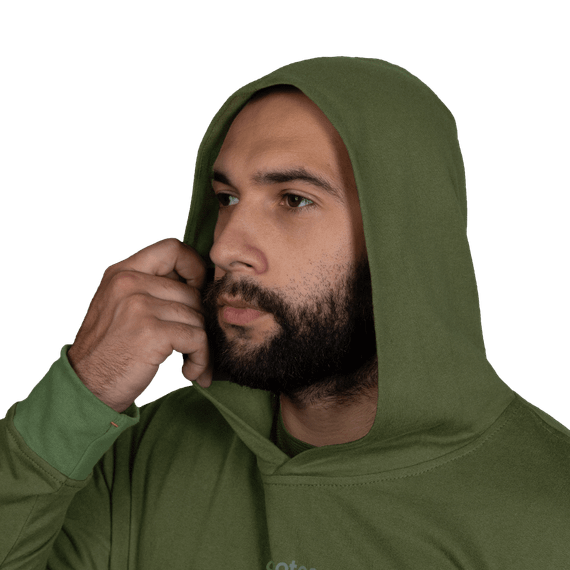 Спортивний костюм Basic Hood Cotton Олива (7383), S | Зображення 3
