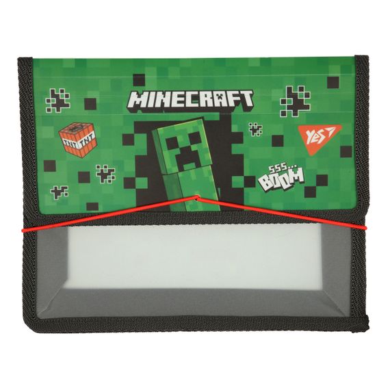 Папка для зошит на резинці В5 YES Minecraft 492307 20х24х5 см