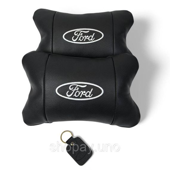 Подушка для водія для авто Ford, Подушка підголівник в подарунок комфорту в авто VB-79 | Зображення 6