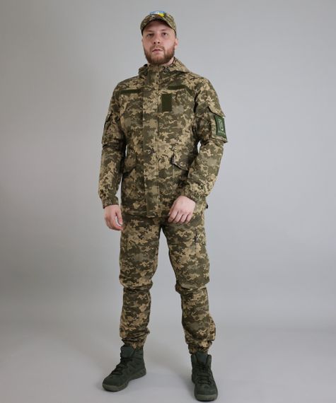 Костюм Гірка Ultimatum Піксель,Тактична військова форма  весна-осінь з капюшоном,Армійська камуфляжна форма 44