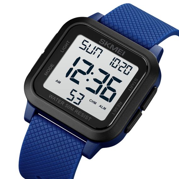 Skmei 1894BUWT Black-Blue-White SALE | Зображення 1