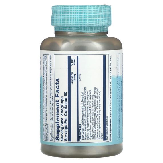 Суміш жіночих гормонів, Female Hormone Blend SP-7C, Solaray, 180 капсул | Зображення 1