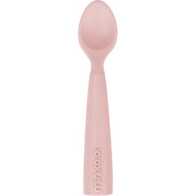 Набор детской посуды MinikOiOi Scooper - Pinky Pink силиконовая ложка (101140002)