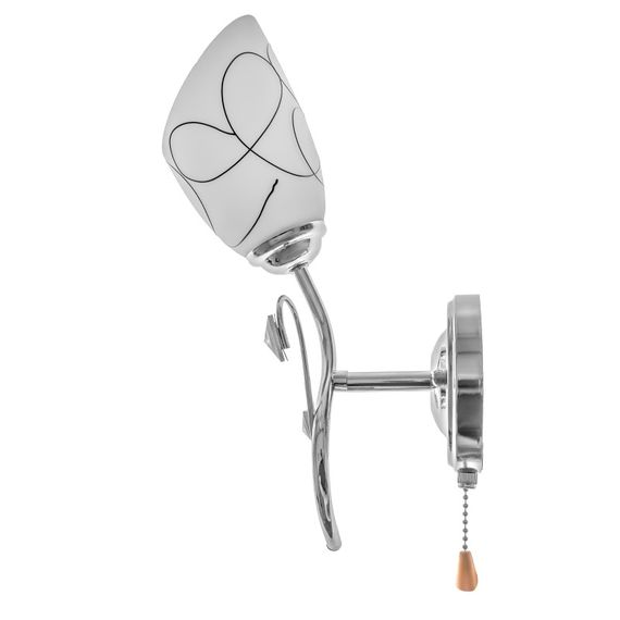 Бра настенное накладное классическое LK-580W/1 E27 CH | Зображення 2