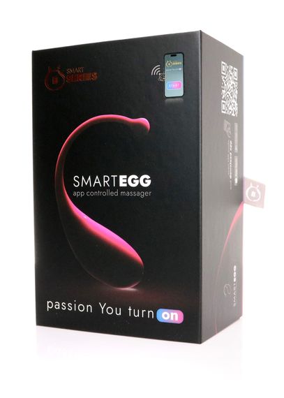 Вібро яйце B-Series Smart Egg, з керуванням через додаток, рожеве | Зображення 4