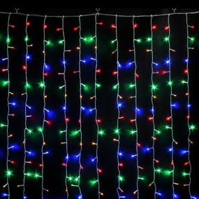Гірлянда водоспад 400 LED (RD7149) 3x3м З заглушкою (10x40) Мікс (різнобарвна)
