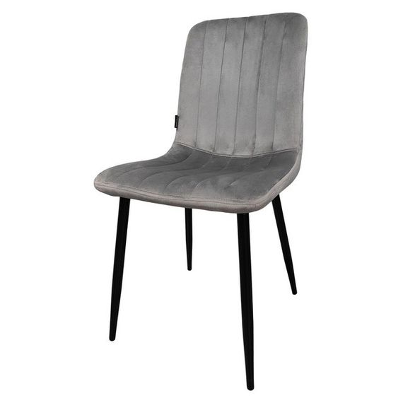 Крісло стілець для кухні вітальні барів Bonro B-423 сіре | Зображення 9