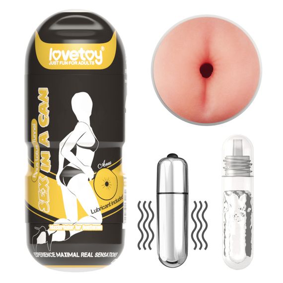 Мастурбатор - Sex In A Can Anus Stamina Tunnel Vibrating sexstyle