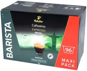 Кофе в капсулах Tchibo Caffitaly Cafissimo Espresso Brasil 96шт Германия большая пачка капсул