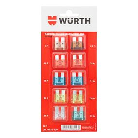 Набір запобіжників 3.0-30A WURTH 10 шт.