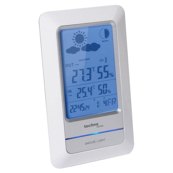 Метеостанція Technoline WS6740 White/Silver (WS6740) | Зображення 2