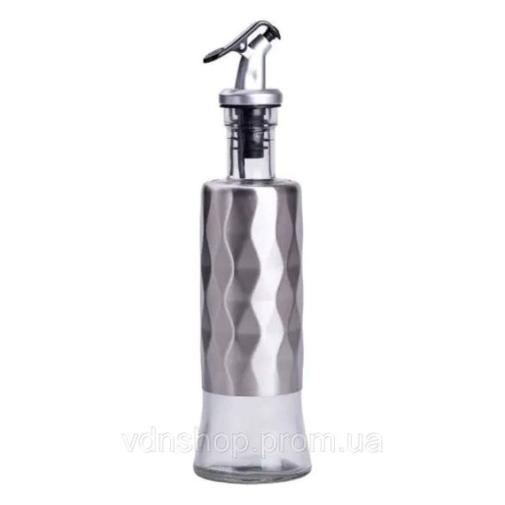 Пляшка для олії з дозатором 300 мл скляна пляшка для оливкової та соняшникової олії HP-1361 | Зображення 1