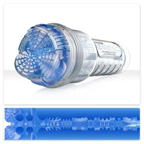 Мастурбатор Fleshlight Turbo Core Blue Ice, оральный секс (глубокое горло) Sex Aura