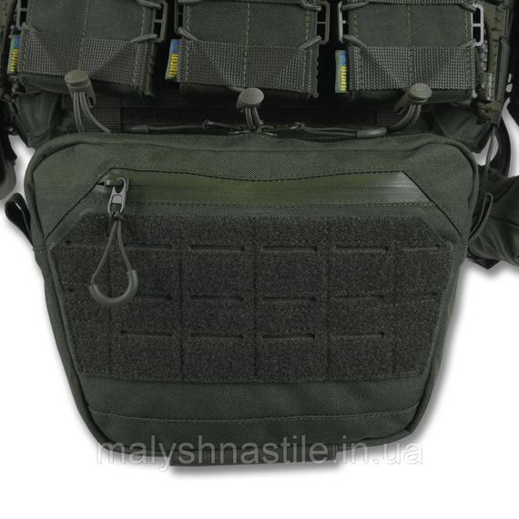 Плитоноска швидкоскидна KIBORG GEN II +8 підсумків хакі | Зображення 6