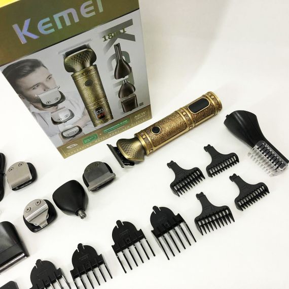 Машинка для підстригання, Домашня машинка акумуляторна для стрижки волосся Домашні машинки стрижки MU-88 | Зображення 2