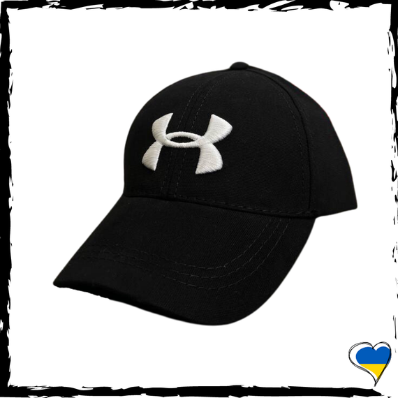 Кепка Under Armour. Кепка UA, Андер Армор. Унісекс, чорна. Шапка 57-59р | Зображення 1
