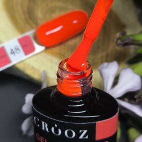 Гель-лак Crooz 48 (неоново-красный) 8мл