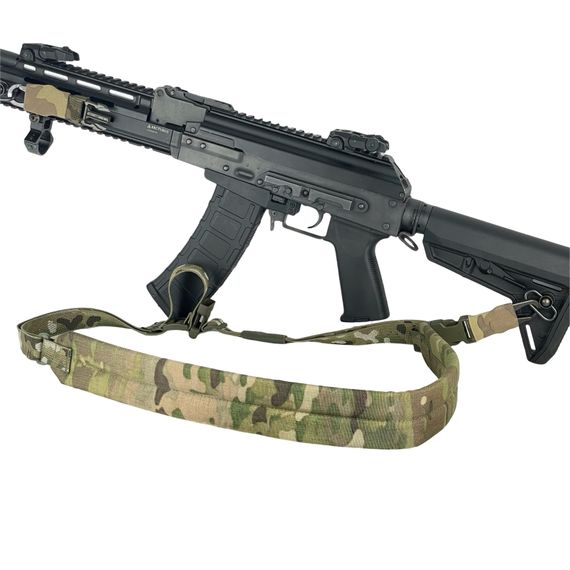 Ремінь збройовий RAGNAROK триточковий з широким наплічником "KRAKEN" carbine Мультикам | Зображення 3