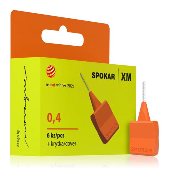Міжзубні йоржики SPOKAR "XM" 0,4mm., помаранчеві
