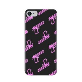 Чохол з унікальним дизайном для Iphone SE 2 2020 / Iphone SE 3 2022 / Iphone 8 / Iphone 7 З принтом «Рожеві пістолети»
