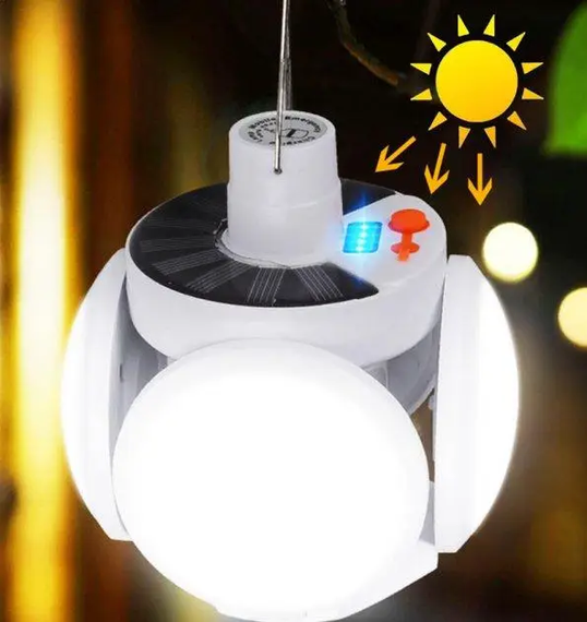 ЛАМПА ДЛЯ КЕМПИНГА X-BAIL BL-2029 SOLAR / EMERGENCY CHARGING CAMPING BULB | Зображення 4