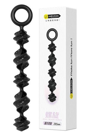 Анальні намиста Meleon - Spiral Anal Beads, AP-33 Sex Aura