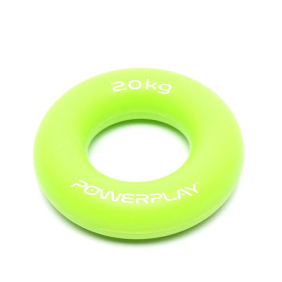 Еспандер кистьовий силіконовий PowerPlay PP-4324 Hand Grip Ring Medium 20 кг. Зелений | Зображення 2