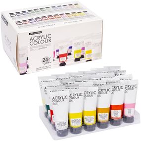 Набір акрилових фарб "Art Ranger" PA32.24022.A, 24 кольори