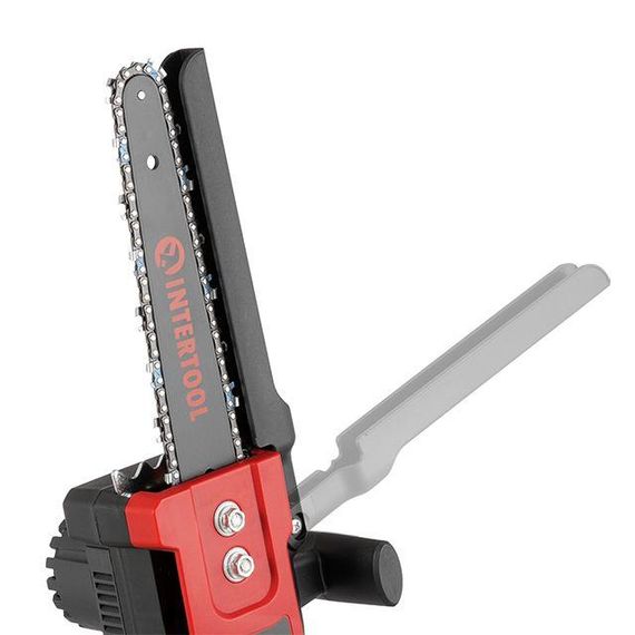 Міні-пилка ланцюгова акумуляторна з безщітковим двигуном 20 В, шина 20 см, 7.5 м/с, без ЗП та АКБ, STORM | Зображення 1