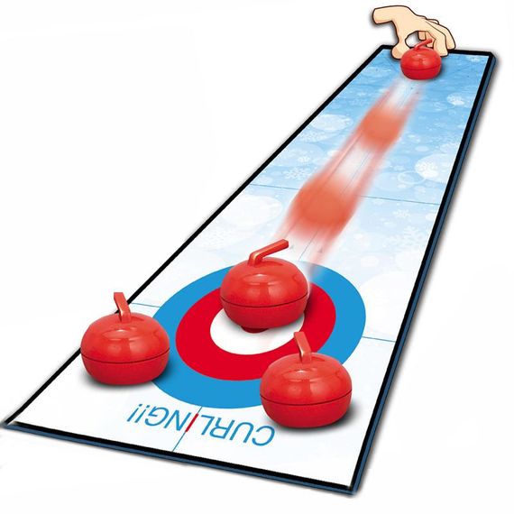 Настільна інтерактивна гра Ummi 707-122 Curling Game White / Blue