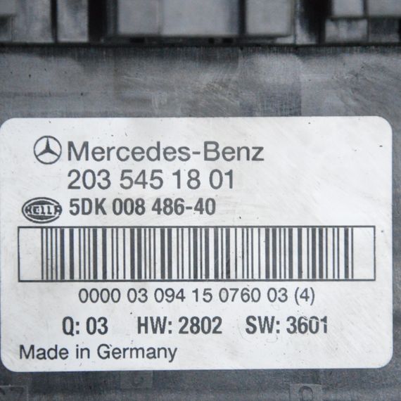 Блок запобіжників Mercedes C-Class W203 2000-2007 Модуль комфорту Мерседес в203 2035451801 | Зображення 2