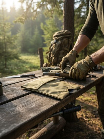 Чохол для малої піхотної саперної лопати на пояс М&М Вид 1 Coyote койот (214509) | Зображення 2