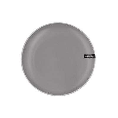 Тарілка Ardesto Cremona Dessert 19 см Dusty Grey (AR2919GRC)