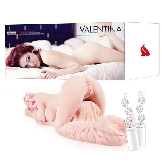 Мастурбатор Kokos Valentina 2WayPlus з функцією масажу та вібрацією Sex Aura | Зображення 7
