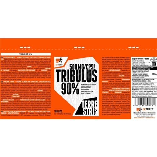 Трибулус Extrifit Tribulus 90% 100 Caps | Зображення 1
