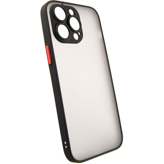 Чохол до мобільного телефона Dengos Matte iPhone 14 Pro Max (black) (DG-TPU-MATT-126) | Зображення 1